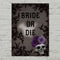 Bride or Die Gothic Hen Party Poster - A3