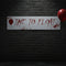 Time To Float Horror Movie Paper Banner Decoration - 120cm x 30cm