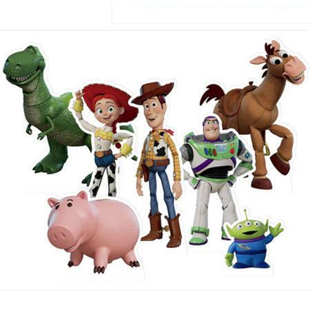 Toy Story Tabletop Mini Cutout Decorations - Pack of 7