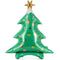 Standing Air-Fill Christmas Tree Foil Balloon - 37