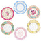 Truly Scrumptious Floral Paper Plates - 18cm - Pack 12