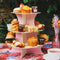 Truly Scrumptious Floral Double Sided Cake Stand - 37.5cm