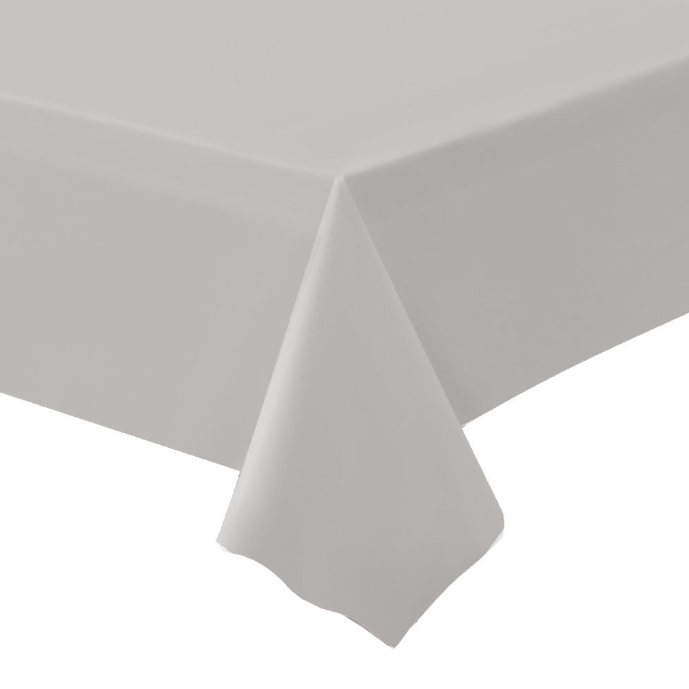 Silver Paper Tablecloth - 1.37m x 2.74m