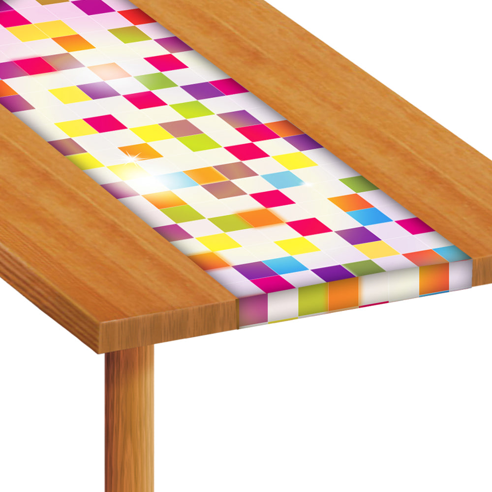 70's Disco Party Paper Table Runner - 120cm x 30cm