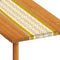 Golden Elegance Paper Table Runner - 120 x 30cm