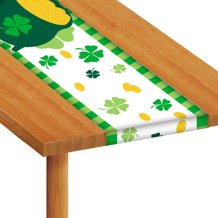 Pot-o-Gold Themed Paper Table Runner - 120cm x 30cm