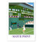 Tennis Court Match Point Scene Poster - A3