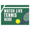 Personalised Tennis Poster - A3