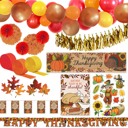 Thanksgiving Decoration Party Pack
