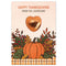 Personalised Thanksgiving Favour Card - Pack of 8