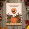 Personalised Thanksgiving Favour Card - Pack of 8