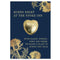 Personalised Burns Night Gold Thistle Favour Card - Pack of 8