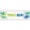 THREE-Rex Paper Banner Decoration - 1.2m