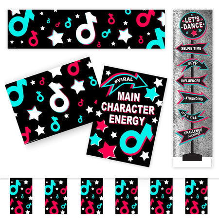 Tik Party Paper Decoration Pack