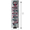 Tik Party Signpost Portrait Banner Decoration - 1.2m