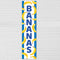 Totally Bananas Portrait Banner - 30cm x 120cm