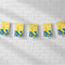 Totally Bananas Paper Bunting Decoration - 2.4m