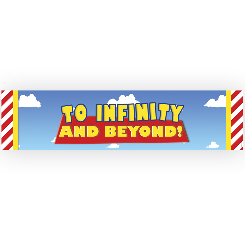 Toys To Infinity And Beyond Banner - 1.2m