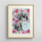 Truly Scrumptious Floral Personalised Multi Photo Poster - A3