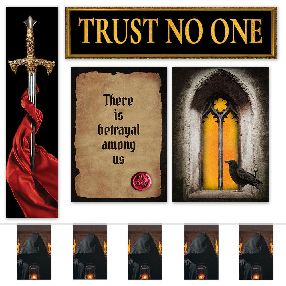 Trust No One Paper Decoration Pack