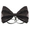 Black Glitter Bow Tie
