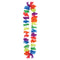 Multi-Colour Petals Rainbow Floral Lei - 1.02m