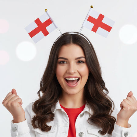 England St. George Flag Head Boppers - Each