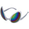 Silver Alien Glasses