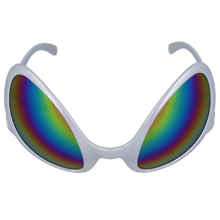 Silver Alien Glasses