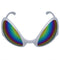 Silver Alien Glasses