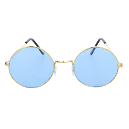 Blue Tint John Lennon Hippy Glasses