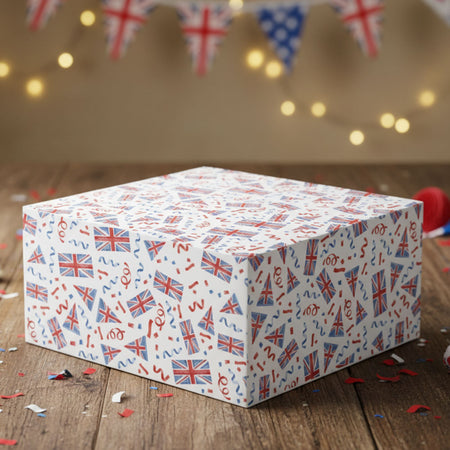 Union Jack Cake Box - 10