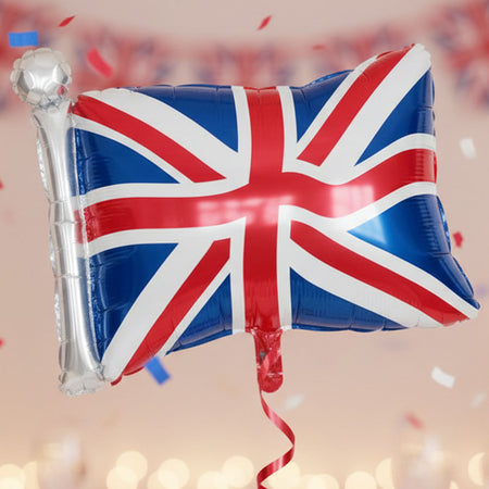 Great Britain Union Jack Flag Balloon Supershape - 68cm