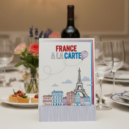 French Menu Cards - Pack of 16
