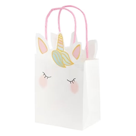 Unicorn Paper Party Bags - Pack 6