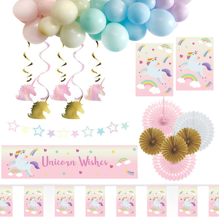 Unicorn Decoration Party Pack