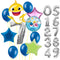 Uninflated Baby Shark Balloon Bundle - Choose Your Age