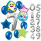 Uninflated Baby Shark Balloon Bundle - Choose Your Age