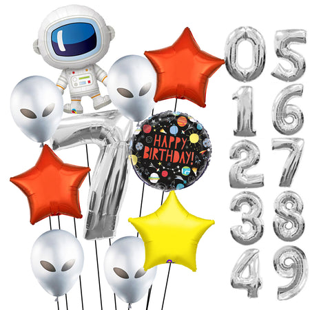 Uninflated Space Balloon Bundle - Choose Your Age