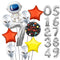 Uninflated Space Balloon Bundle - Choose Your Age
