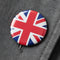 Union Jack British Flag Badge - 58mm