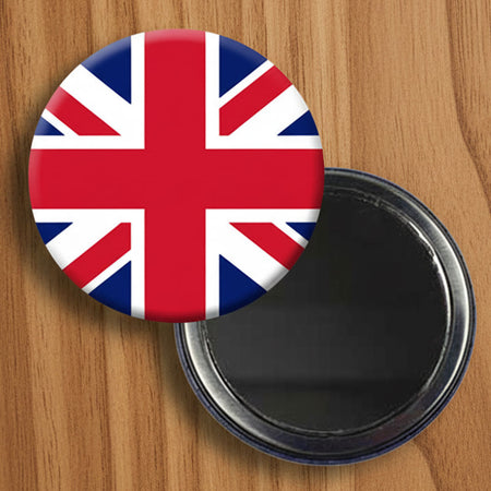 Union Jack British Flag Mirror - 58mm