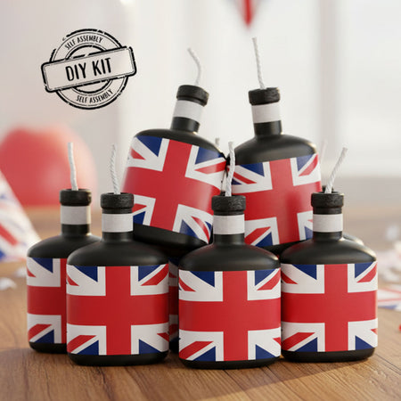 Union Jack Flag Party Poppers - Pack of 18