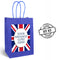 Union Jack Personalised Paper Party Bags - Pack of 12