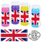 Union Jack Flag Bubbles - Pack of 8