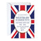 Personalised Union Jack British Party Invitations - Pack of 16