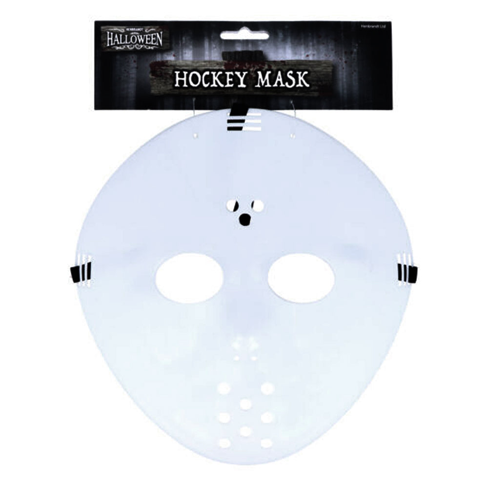 White Hockey Mask - Jason Voorhees Friday 13th Style