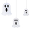 Hanging Halloween Ghost Decorations- Pack of 3