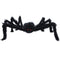 Large Furry Spider Halloween Decoration With Red Eyes - 72cm