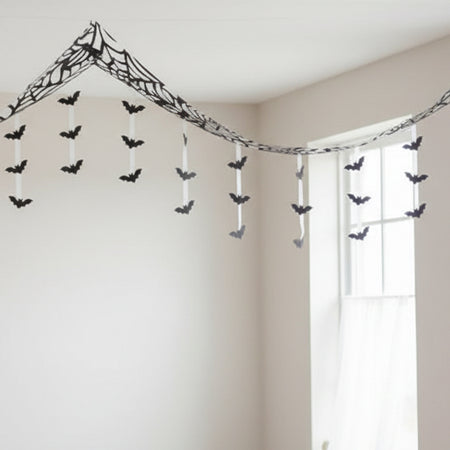 Hanging Bat Ceiling Decoration - 3m